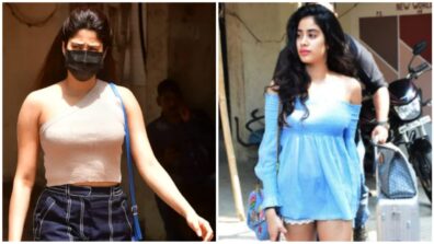 Off-Shoulder Vs One-Shoulder: Janhvi Kapoor’s Which Style Would You Wear With A Pair Of Denim?