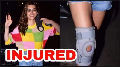 OMG: Kriti Sanon suffers a leg injury, read details