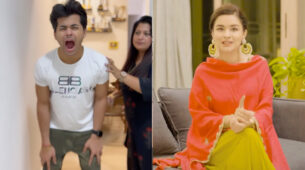 OMG: Siddharth Nigam gets beaten by his mother in public, Avneet Kaur says, ‘I am celebrating’