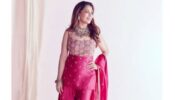 OMG: The Cost Of Madhuri Dixit Gorgeous Pink Sharara Will Simply SHOCK You, Any Guesses?