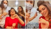 OMG WATCH ASAP: THIS is what Shraddha Arya actually does with her makeup crew inside her vanity van, we bet you won’t believe it