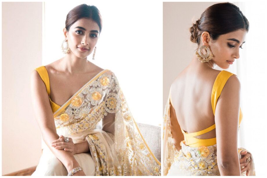 Our Favorite Blouses From Pooja Hegde’s Wardrobe That Every Girl Should Have, See Here - 2