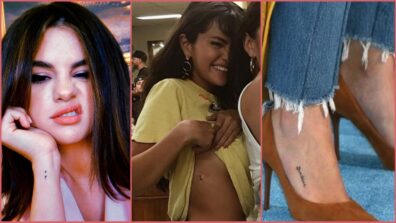 Own Some Classy Tattoos Like Selena Gomez As You Role You Life With Swag: Have A Look