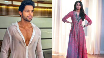 Parth Samthaan is feeling ‘hot’ while flaunting his broad chiselled muscular chest in white shirt, Erica Fernandes says, ‘gulaabooo’ with a rose