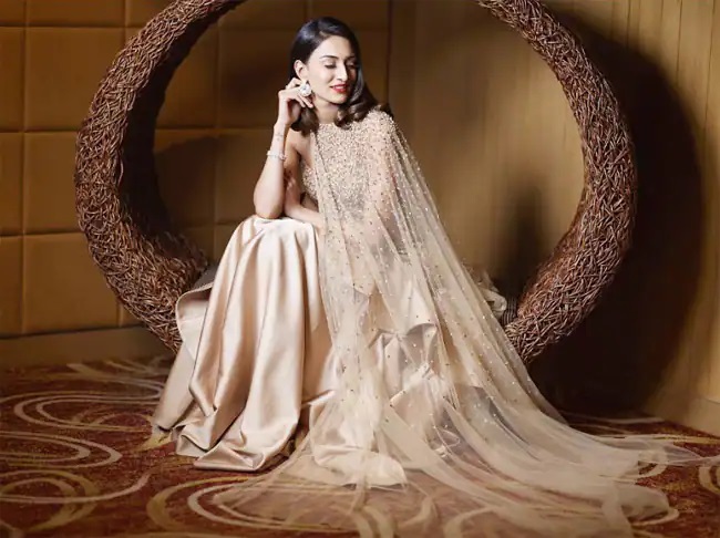 Perfect Outfit Exists! Erica Fernandes Is An Absolute Show Stopper In This Nude-Colored Cape Gown - 1