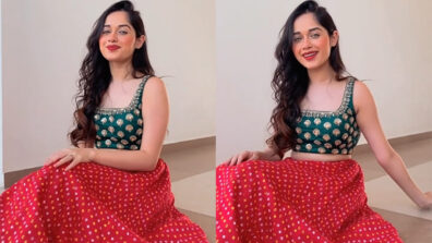 Phir Milangi: Jannat Zubair Rahmani feels ‘love is in the air’ shares super hot deep-neck lehenga choli avatar to wow fans