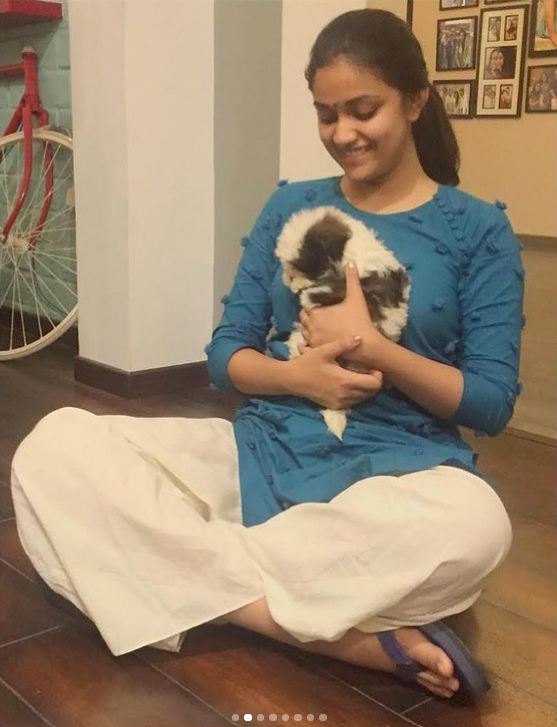 Photos: Mahanati Fame Keerthy Suresh’s Pet Nyke Turns 3; Says, ‘The Joy You Fill Me Up With On Darkest Days Is Unimaginable’ - 1