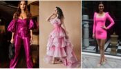 Pink Has Undergone A Chic Makeover: Celebrity-Approved Guide To Wearing The Colour Pink This Season: Cues Shelling Out From Malaika Arora To Nora Fatehi To Kriti Sanon