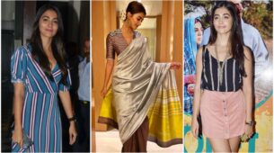 Pooja Hegde Teaches Netizens How To Bling Right In Stripes, Take Cues