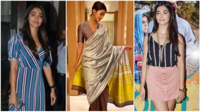 Pooja Hegde Teaches Netizens How To Bling Right In Stripes, Take Cues