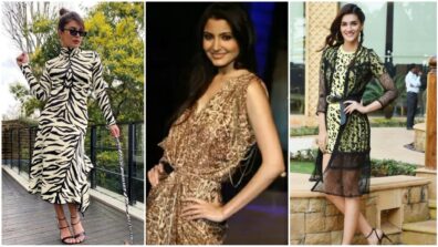 Priyanka Chopra, Anushka Sharma and Kriti Sanon redefine style statement like ‘vogue queens’ in animal-printed outfits, fans love the visual delight