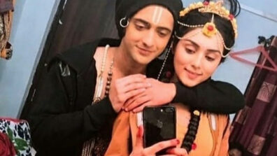 Radhakrishn fame Sumedh Mudgalkar and Mallika Singh’s cutest on-set photos that will melt your heart