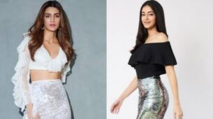 Radiant In Sequin! Kriti Sanon VS Ananya Panday: Which B’Town Beauty Was Shining Bright In A Sequined Skirt?