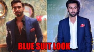 Ranveer Singh Vs Ranbir Kapoor: Which Handsome hunk slew the blue suit?
