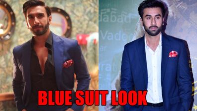 Ranveer Singh Vs Ranbir Kapoor: Which Handsome hunk slew the blue suit?