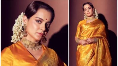 Ready To Fall In Love? 5 Times Manikarnika Actress Kangana Ranaut Looked Spectacular In Silk Saree; See Pics