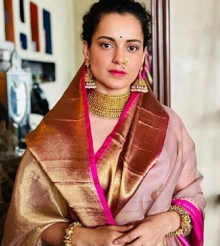 Ready To Fall In Love? 5 Times Manikarnika Actress Kangana Ranaut Looked Spectacular In Silk Saree; See Pics - 3