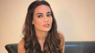 Mesmerizing Beauty Queen! Surbhi Jyoti Raises The Oomph Quotient With Perfection In Black Gown, Fans Sweat