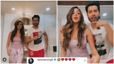 ROFL Moment:. Kiara Advani and Varun Dhawan pull off a hilarious dance step together, Ranveer Singh can’t stop going LOL