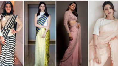 Samantha Ruth Prabhu And Her Most Stylish Saree Avatars That Are Luxury Lifestyle Goals