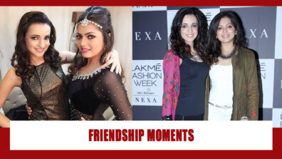 Sanaya Irani, Drashti Dhami and their cute candid unseen friendship moments caught on camera