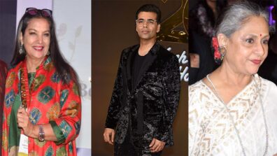 Shabana-Jaya A House On Fire On Karan Johar’s Set