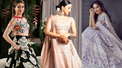 Shraddha Kapoor, Kiara Advani and Madhuri Dixit look a class apart in stylish and elegant Manish Malhotra lehenga designs, take vogue cues ASAP