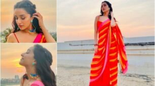 Shraddha Kapoor Looks Like A Rainbow In This Colourful Saree: Yay Or Nay?
