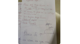 Sister At Her Best! Watch A Adorable Video Of A Young Girl Requesting Her Papa To Put Her Elder Brother In Jail “Forever”, Will Take You Down The Memory Lane