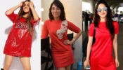 Slay the all-red t-shirt dress outfit style like ‘beauty queens’ Genelia Dsouza, Tamannaah Bhatia and Kiara Advani to woo your crush