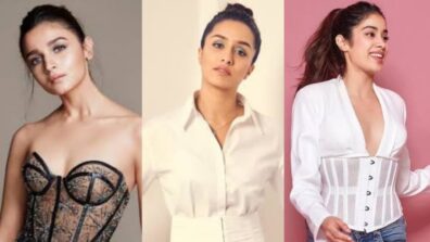 Star Kids Edition! Alia Bhatt, Janhvi Kapoor, And Shraddha Kapoor: Check Out These Stunning Ways To Your Corset Like A Diva