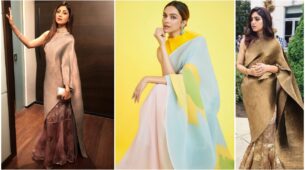 Steal Pleated Sarees From Shilpa Shetty To Bhumi Pednekar For A Statement To Stand Out In The Crowd! Take Notes