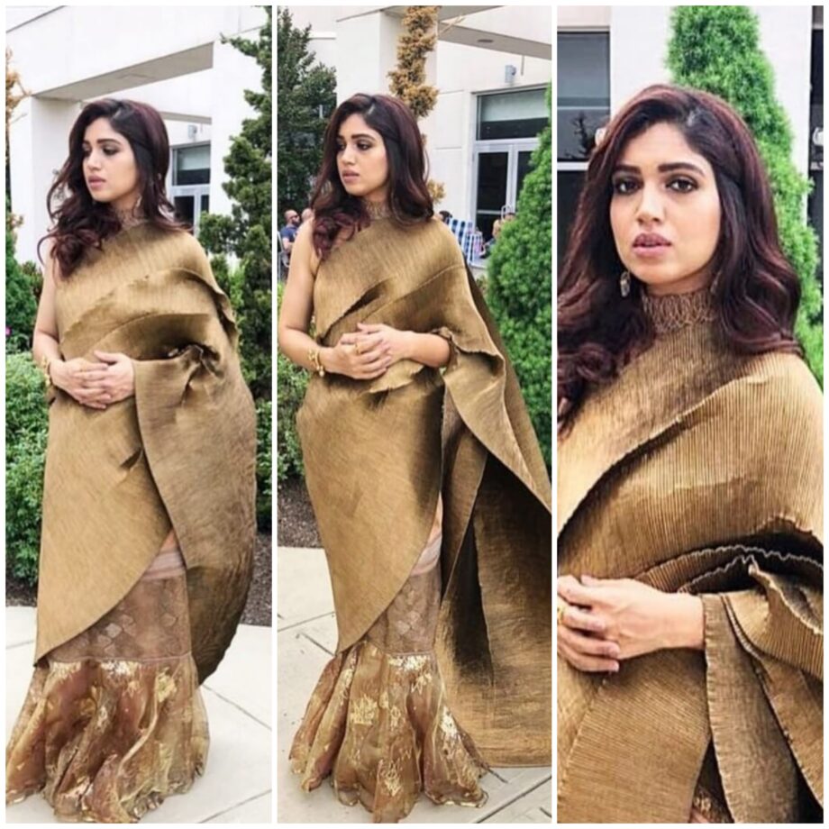 Steal Pleated Sarees From Shilpa Shetty To Bhumi Pednekar For A Statement To Stand Out In The Crowd! Take Notes - 2