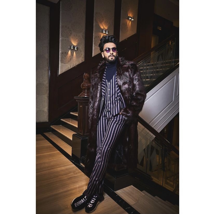 Suave Outfits: 5 Times Ranveer Singh Was A Vision To Behold In Stripes - 2