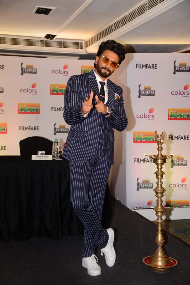 Suave Outfits: 5 Times Ranveer Singh Was A Vision To Behold In Stripes - 3