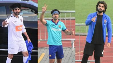 Sunday Funday: Kartik Aaryan, Ranbir Kapoor and Arjun Kapoor enjoy football match together, see pics