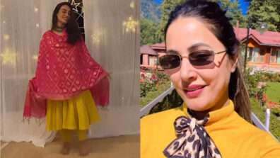 Surbhi Jyoti gets her dancing shoes on for some Garba fun, ‘sunkissed’ Hina Khan flaunts her dolled-up avatar