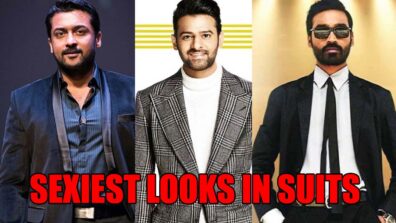 Suriya, Prabhas, Dhanush: Attractive looks in suits