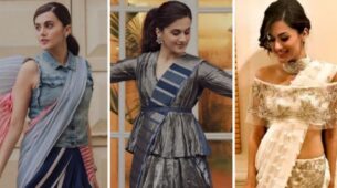 Taapsee Pannu Is A Queen When It Comes To Draping Sarees: See Pics