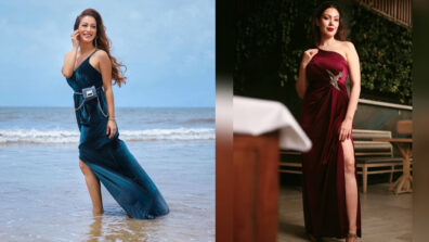 Taarak Hot Babes: Munmun Dutta and Sunayana Fozdar raise the hotness quotient in stylish slit gown outfits, fans love it