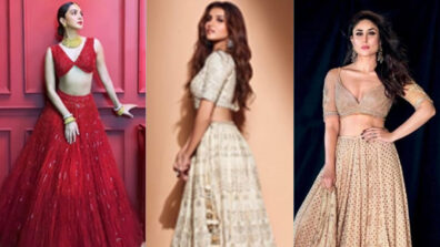 Take ‘Navratri’ fashion cues from Kiara Advani, Tara Sutaria and Kareena Kapoor’s Indo-Western lehenga collection