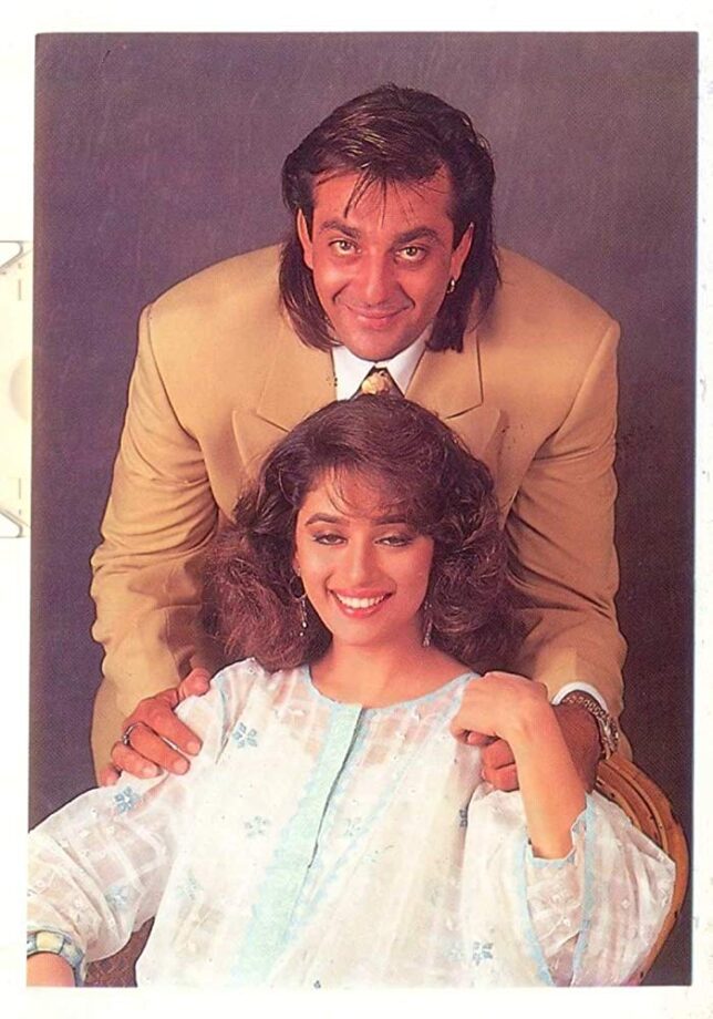 The Charm & Smile Is Intact! Check Out Madhuri Dixit Along With Sanjay Dutt’s ‘Before And After’ Pictures - 0