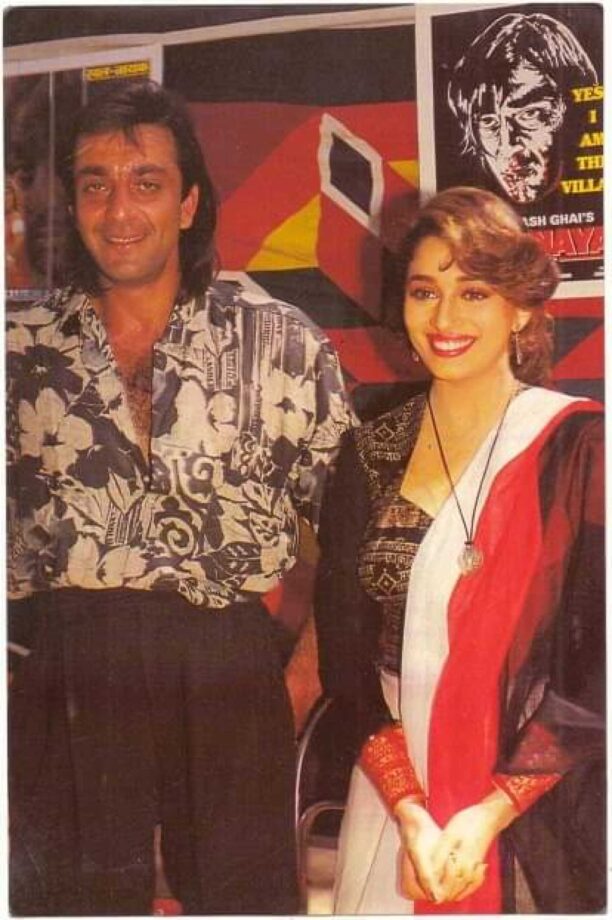 The Charm & Smile Is Intact! Check Out Madhuri Dixit Along With Sanjay Dutt’s ‘Before And After’ Pictures - 2