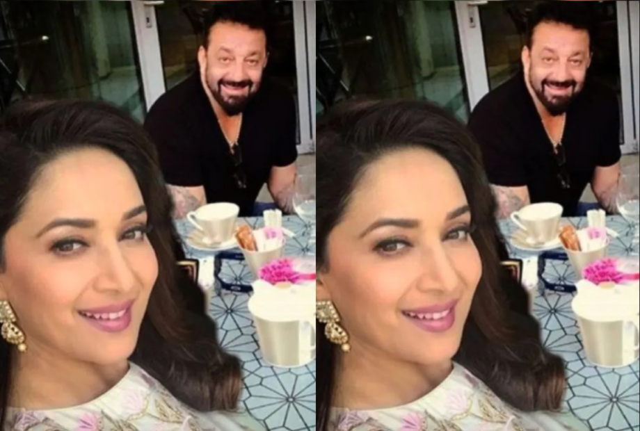 The Charm & Smile Is Intact! Check Out Madhuri Dixit Along With Sanjay Dutt’s ‘Before And After’ Pictures - 5