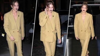 The Perfect Pantsuit Doesn’t Exist: Gigi Hadid Teaches Us How To Slay Our Pantsuit With Ease