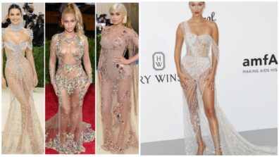 The Red Carpet Has Always Been Lit Up By Almost-Naked Sheer Gowns! Which Diva’s Style Do You Dig: Beyonce, Kylie Jenner, or Bella Hadid?