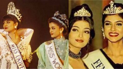 Throwback To This Beautiful Picture Of Miss World Aishwarya Rai And Miss Universe Sushmita Sen In One Frame