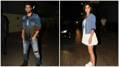 Times when Vicky Kaushal and Katrina Kaif stole all the limelight and attention with their swagger denim style moments