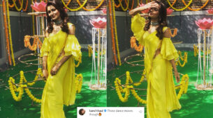 Tip Tip Barsa Paani: Sriti Jha flaunts her super hot, sensuous moves in yellow saree, Kanchi Kaul can’t stop praising