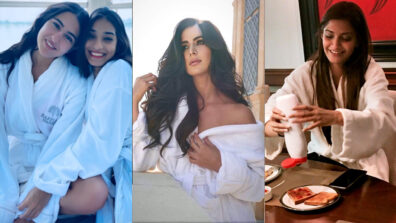 Too Hot To Handle: Sara Ali Khan, Katrina Kaif and Sonam Kapoor give us serious visual delight in hot bathrobes, fans sweat